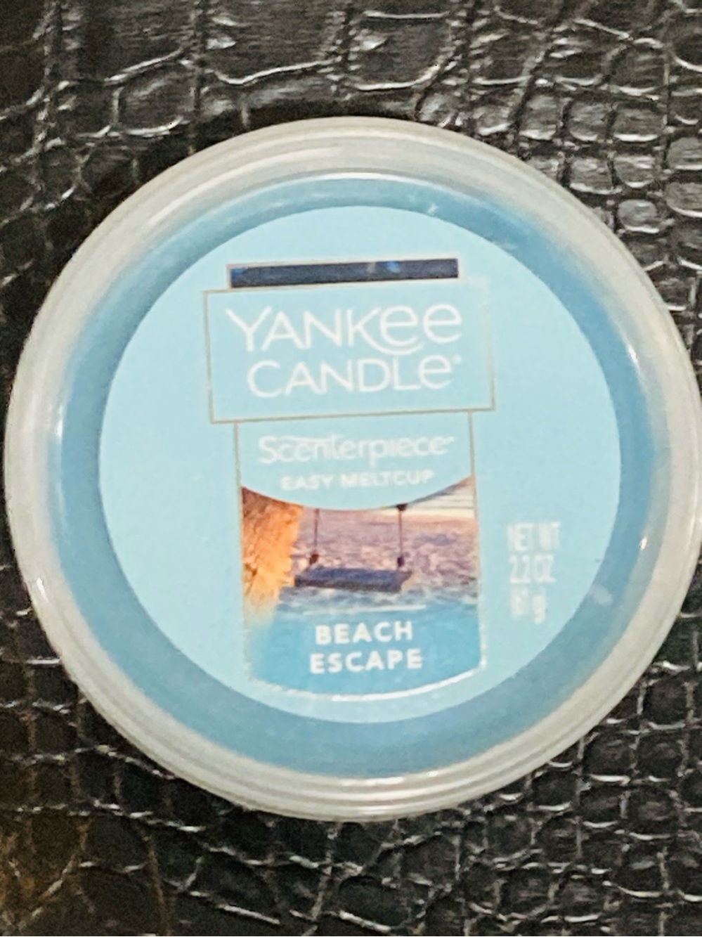 NWT YANKEE CANDLE Scenterpiece Easy MeltCup - Beach Escape 2.2 oz